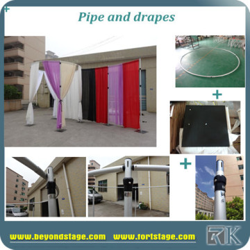 Wedding Backdrop Round for Wedding Decoration Curtain Poles