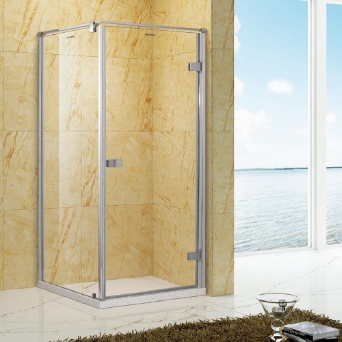 Sally 8 mm 900x900 mm encadré de porte de douche à charnière