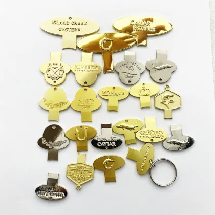 Gold Silver Metal Caviar Tin Opener Key