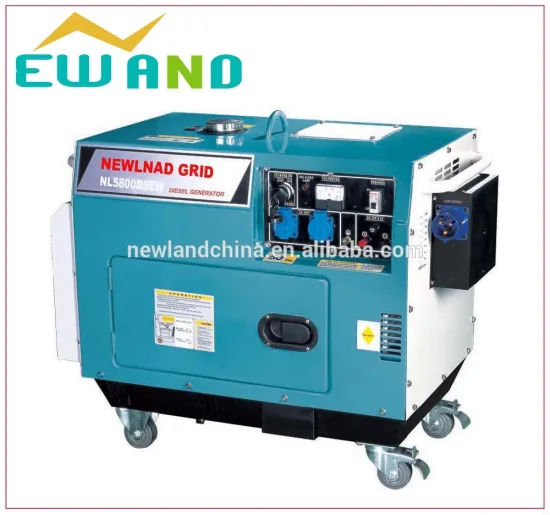 ATS diesel generator set in hot sale with cheap price and high quality sound proof 5KW