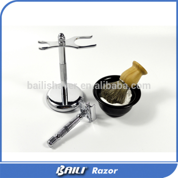 Most Brushes And Razors With Decorative Ball Top Of Shaving Stand OEM