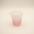 맞춤형 크리에이티브 스트라이프 하이 보로 실리케이트 투명 컵