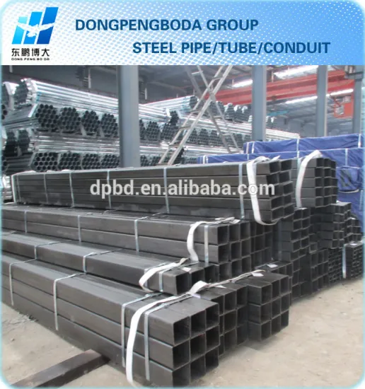 DPBD manufacturer schedule 40 square and rectangular steel pipe