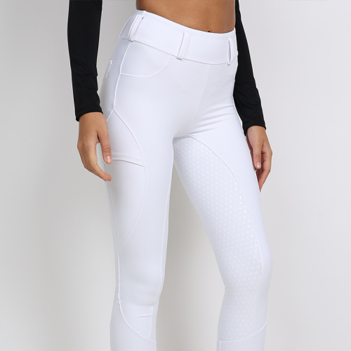 Equestrian Breeches Full Silicone Women Riding Pants