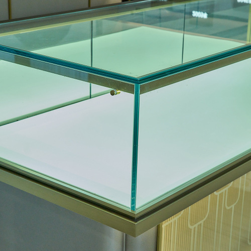 Custom Gold Jewelry Showcases Gold Jewelry Store Showcase Counter Manufactory