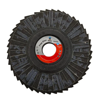 Premium 4.5" x 7/8" Zirconia Type 29 Abrasive Flip Disc for Sanding, Deburring, Rust Removal & Finishing