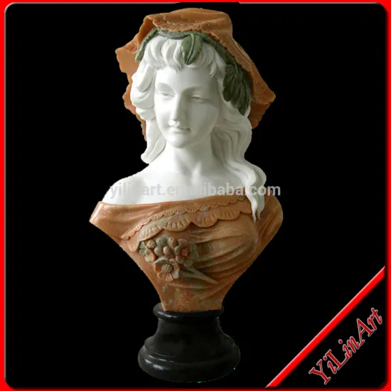 Natural Stone Marble Lady Bust Statues For Sale YL-T009