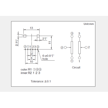 RK12L Series Rotating potentiometer