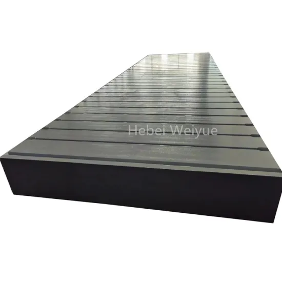 High-Quality Cast Iron T-Groove Tables for Bench Fitters: Ideal for Assembling Cast Iron Platforms