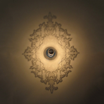 Modern Clear Plexiglass Acrylic Glass 5D Blandine Dubos Wall Light