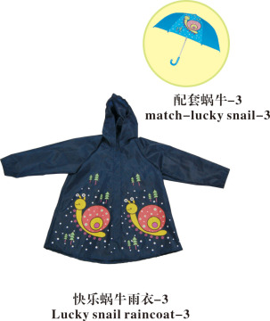Lucky Snail Raincoat