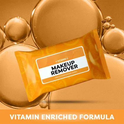 Customized logo for oil-free makeup remover wipes