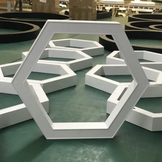 Hlinear L6060-H-600 Hexagon Series Linear Light Hanging Ceiling LED Hexagon Lights for Home Chandelier Office Linear Light