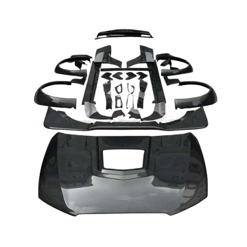 BKSS Style Carbon Fiber Car Body Kit with Hood for Audi RS6 C7 2013-2018