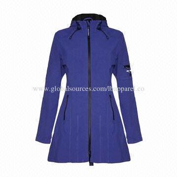 Best Quality Fully Lined Ladies' Raincoat with Long Sleeves & 100% Polyester