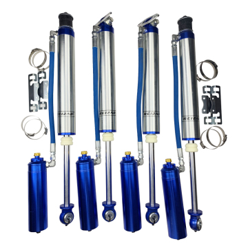 Lifting Shock Absorber Set for Jeep Wrangler Rubicon 4x4 Offroad 4" Suspension with Dual Speed Adjustment