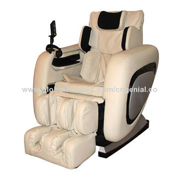 Massage Chair with Air Pressure, Whole Body Music Player LCD Screen, 5 Functions