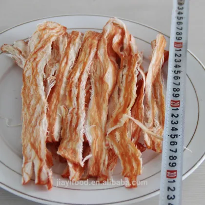 spicy prepared squid strips seafood snack