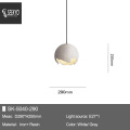 Modern redond ball home home decorativo pingente luz