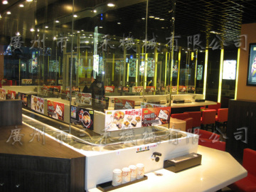 Stainless steel sushi conveyor belt