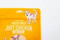 Bolso de comida para mascotas personalizado comida para perros bolsas amarillas