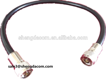 Short jumper cable N male to BNC connector RG213 cable 60cm