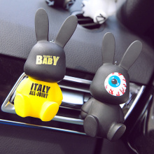 Car Freshener Baby Rabit Vents Outlet Clip Perfume Aroma Smell Diffuser Auto Interior Scent Fragrance Purifier Car Accessories