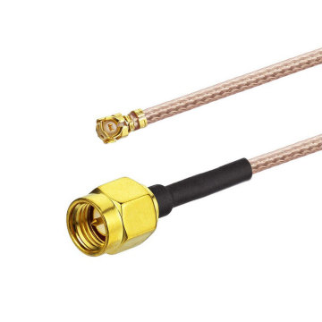 RF Coaxial IPX UFL to SMA Male-Female RG178 Cable