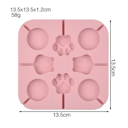 Silicone Chocolate Mold Lollipop Mold