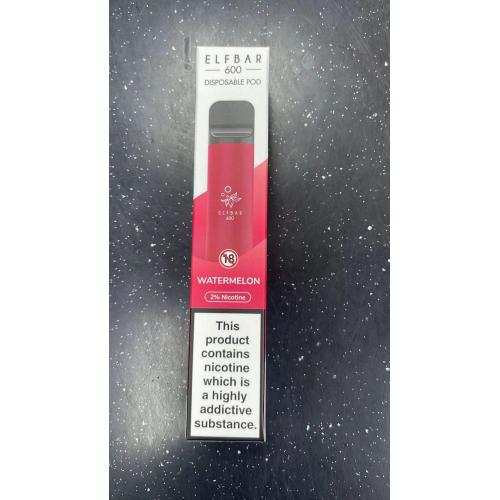 เอลฟ์บาร์ 600 แบบใช้แล้วทิ้ง 20มก