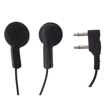 Disposable cheap price aviation earbud wired earphone for airlines for travelling bus with 3.5mm plug