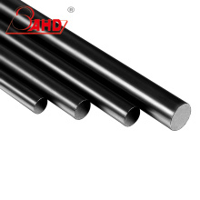 Round solid rods high quality POM white black plastic rods pom