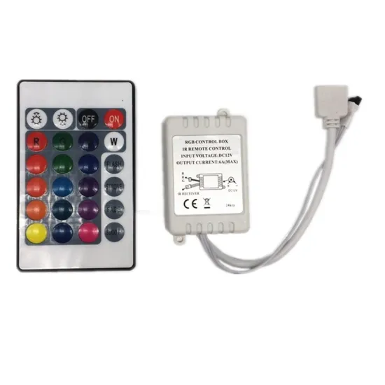 Hot Selling 12V 24 Keys RGB LED Strip Mini Lighting Controller