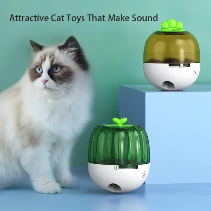Training Cat Toy Fun Pet Feeder Educational Tumbler