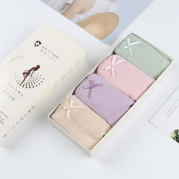 Nahlose Baumwollspitzen -Girly -Briefs für Frauen