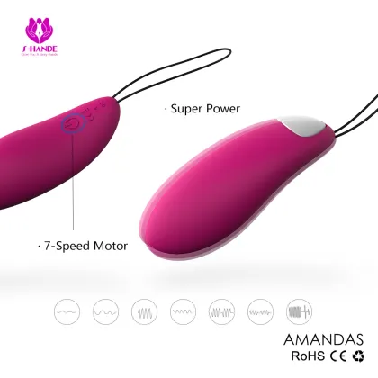 Remote wireless anal egg vibrator/wireless anal bullet vibrator/power bullet vibrator