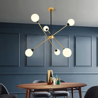 Nordic Style Chandeliers and Lamps for Home Decor
