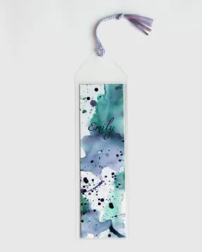 High end personalised custom printing paper bookmark