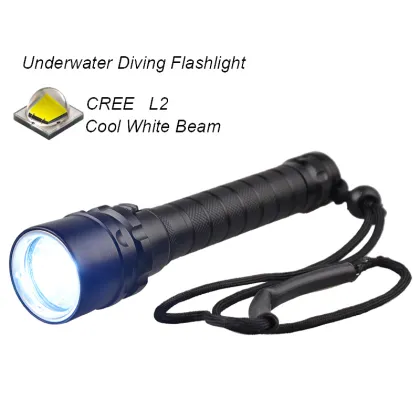 Professional 3Watt Aluminum Dive Flashlight Torch for Diving