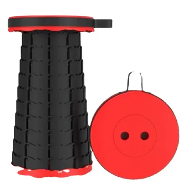 Lightweight Portable Telescopic Stool for Camping and Outdoors