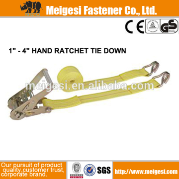 Hand Ratchet Tie Down With J Hook, China manufacturer high quality good price cheaper factory supply price hot-selling