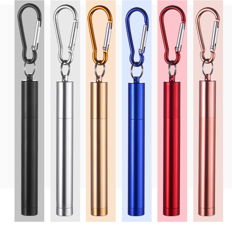 telescopic straw case