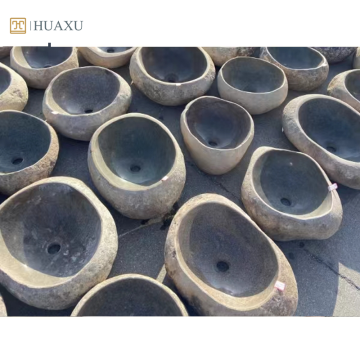Natural Marble Vanity Top River Stone Wash Basin - Cheap Price for Countertop