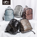 Geometric Backpack Diamond Lattice Bag Travel Baging Waterproof Ransel untuk Sekolah