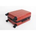 2021 New style PC travel double zipper luggage