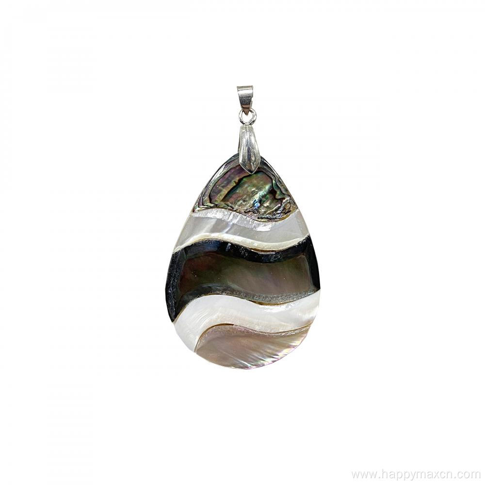 Craft waterdrop shell pendants for jewelry making