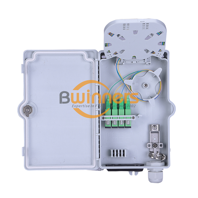 Wall Mounting 4 Port Fiber Distribution Box