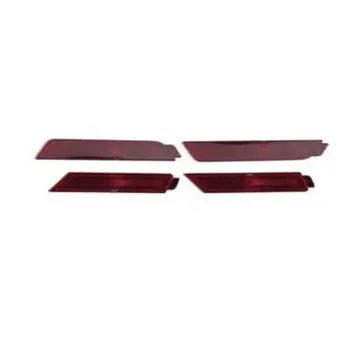 Red Color Auto Parts - Front and Rear Side Markers for Dodge Challenger 2008-2022