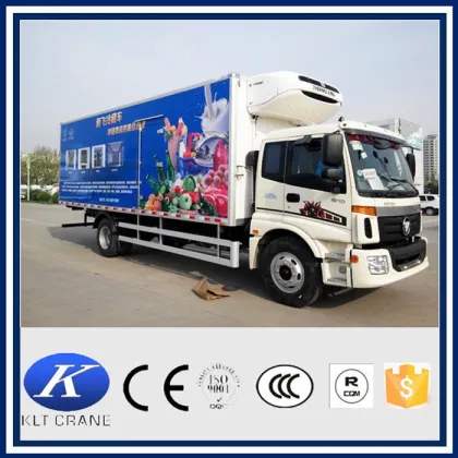 car refrigerator van truck for meat and fish