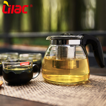 Lilac S93-2/S93 Glass Teapot